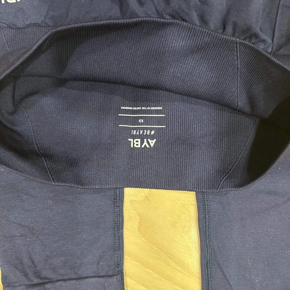 AYBL Empower Seamless Leggings XS Navy - Picture 3 of 3